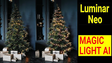 Luminar Neo . MAGIC LIGHT AI review and tutorial