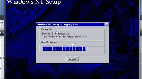 Windows NT Setup in Virtual PC (Part 2)