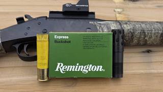 Remington Express 20ga 2-3/4' 20 Pellet 3 Buck Test W/ Stevens 301 & Kicks Buck Kicker Full Choke