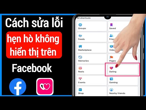 Video CÁCH KHẮC PHỤC Hẹn hò trên Facebook Không hiển thị... - youtube