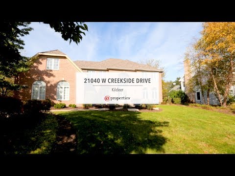 21040 W Creekside Drive, Kildeer, IL home video tour