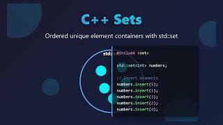 Celebrity C++ Sets: Master Ordered Unique Element Containers (std::set) 🔥 Profile