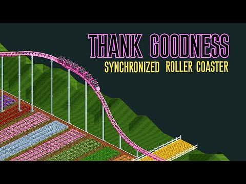 Thank Goodness (I Couldn't Be Happier) | Synchronized Roller Coaster [Wicked: For Good]