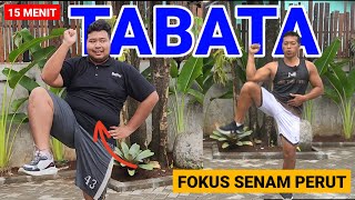 SENAM TABATA FOKUS BAKAR LEMAK PERUT | BB 100++