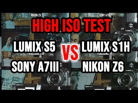 Panasonic Lumix S5 High ISO Test vs Sony A7III / Nikon Z6
