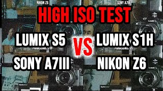 Panasonic Lumix S5 High ISO Test vs Sony A7III / Nikon Z6