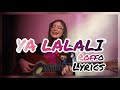 Roffo yalalali guitar cover and lyrics by safa