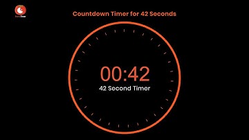 42 Second Timer | The Most Innovative Timer Yet!