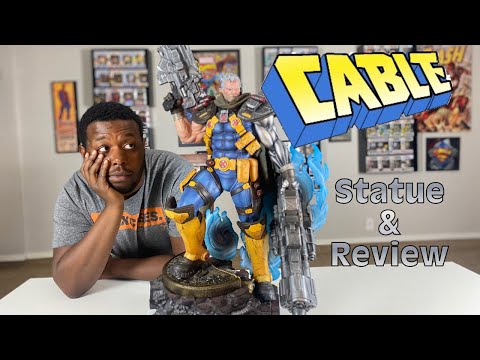 Cable Statue Unboxing and Review | Sideshow Collectibles | X-Men