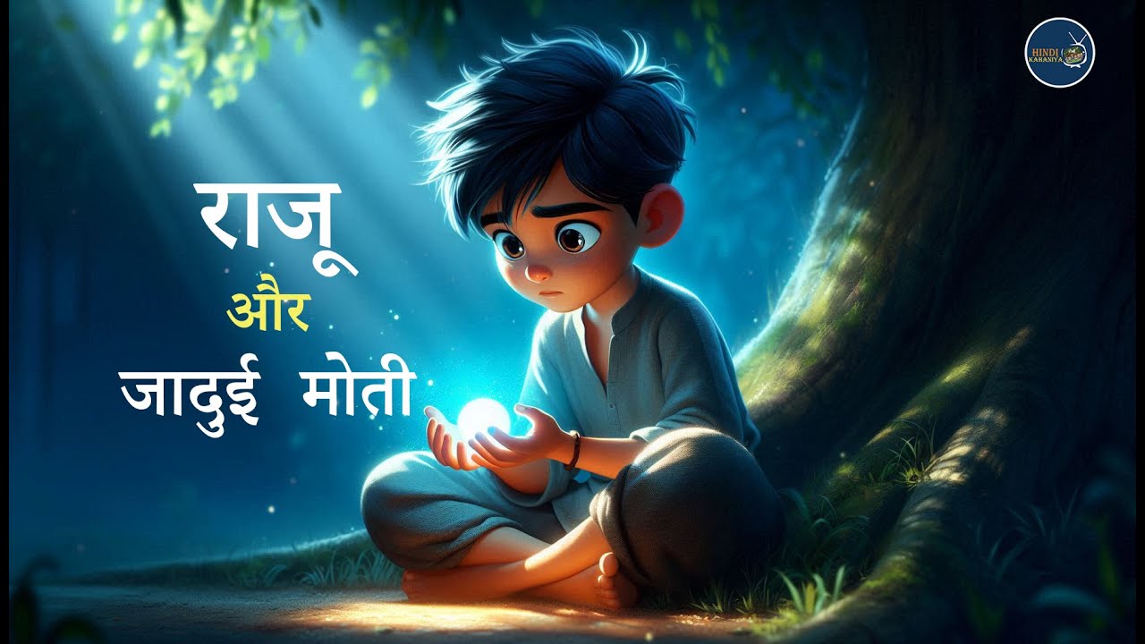 Moti Raju राजू और जादुई मोती | Raju Aur Jadui Moti | Moral Story | Hindi Kahaniya ...