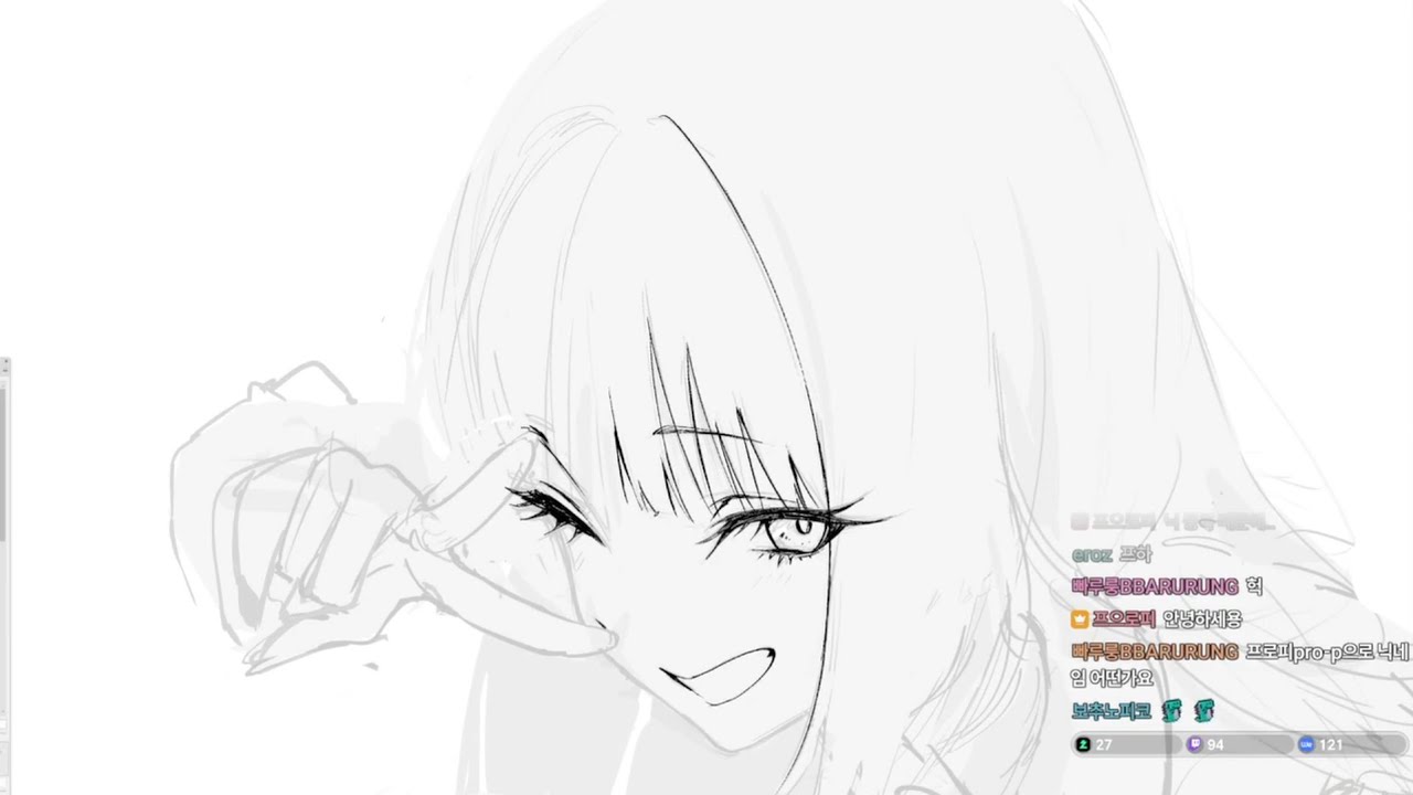 【Pro-p】- Live Drawing Process 25.02.24 | [DIGITAL PAINTING] | イラスト制作の流れ