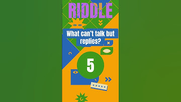 What Can’t Talk but Replies? 🤔 | Fun Riddle Challenge #quiz #brainteasers #riddles