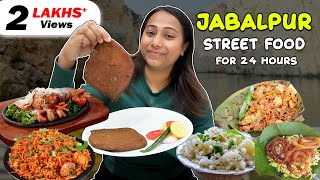 JABALPUR Street Food for 24 Hours | Falhar, Sizzler, Coffee House, Bedaghat & more