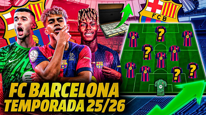 THIS WILL BE THE FORM OF FC BARCELONA FOR THE 25/26 SEASON