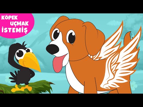 Köpek Uçmak İstemiş | Eğlenceli Çocuk Şarkıları | Köpek Şarkısı | Çizgi Film