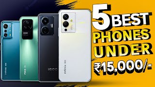 TOP 5 Best All Rounder Phone Under 15000 In India | Best Mobile Under 15000