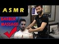 ASMR TURKISH BARBER MASSAGE💈NECK CRACK=sleep,back,arm,face,neck,head shampoo massage