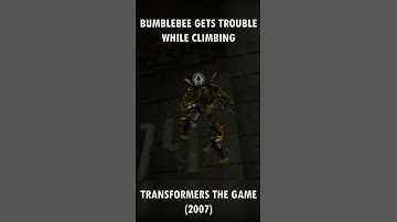 Bumblebee Climbing Bug! #TransformersTheGame #Transformers #Bumblebee #shorts