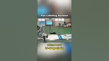 #shorts Flat Label Applicator,  Automatic Sticker Labeling Machine (SED PHARMA)
