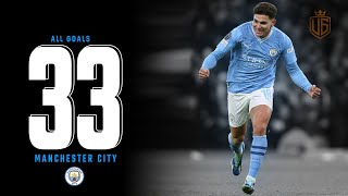 Julián Álvarez All Goals So Far For Manchester city | With Commentary - HD