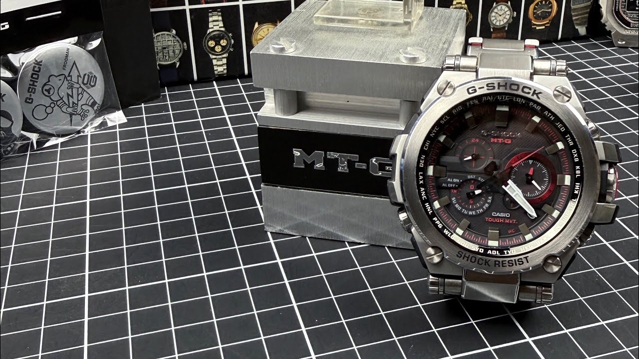 G-Shock MTG-S1000D-1A4 Metal Twisted G-Shock - YouTube