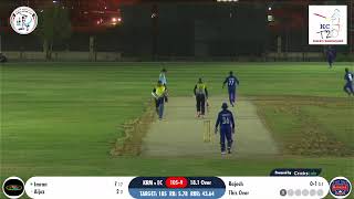KCC T-20 Desert Championship Finals Kannur vs Evergreen Live from Sulaibiya Cricket Ground