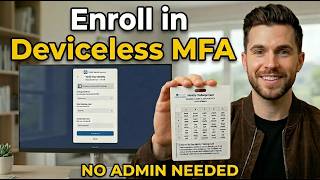 How to Enroll in MFA | Identity Challenge Card (Deviceless Authentication Setup)