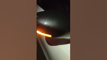 Swift Carbon Fiber Mirror With Matrix Indicator #swiftlovers#swift#carlover#carmodification#ranchi