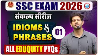  Ssc Exam 2026  Idioms U0026 Phrases   Class  01 By Sanjeev Thakur Sir Rwa Ssc Exam