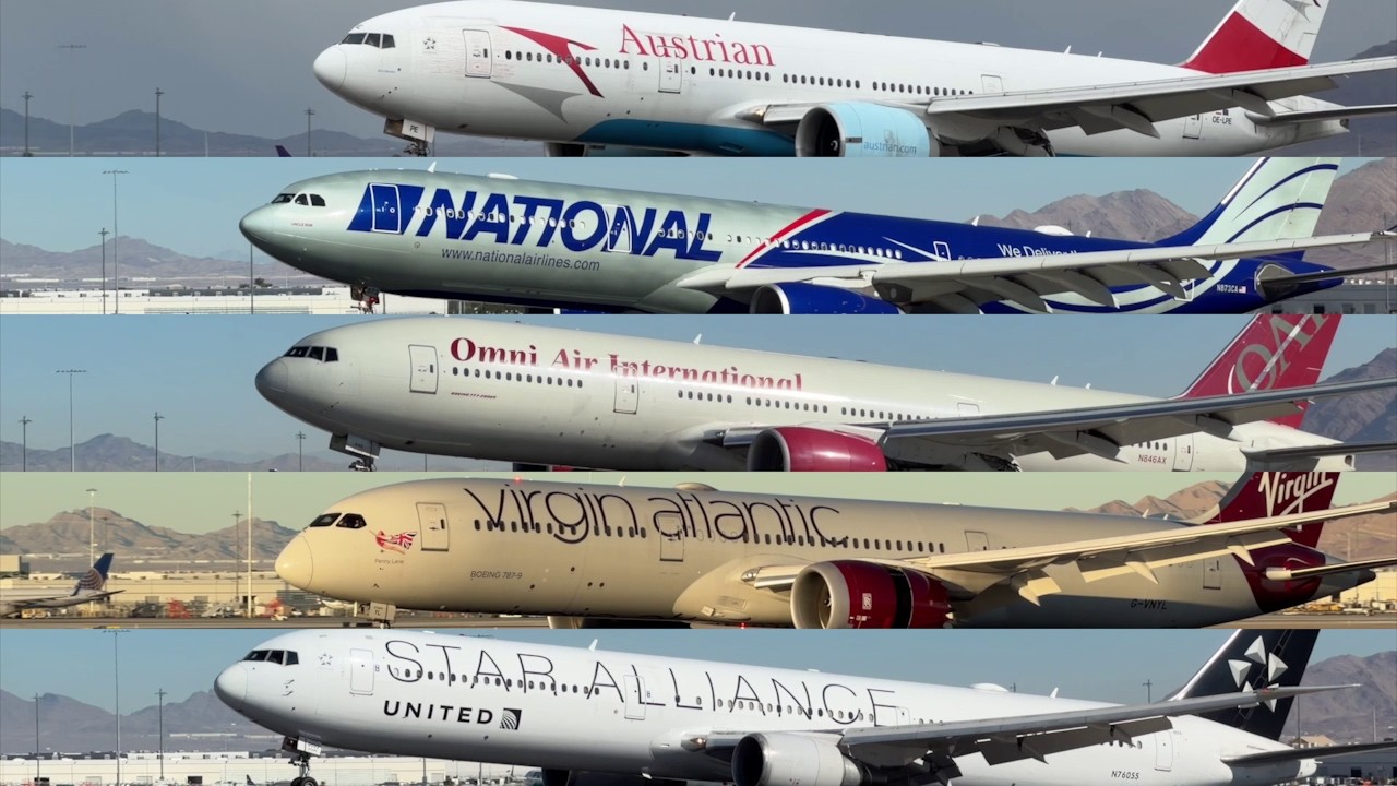 October 2025 | Las Vegas (LAS) Heavy Aircraft Planespotting Compilation