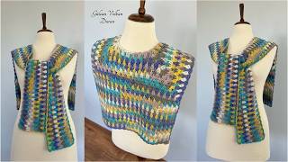 The Result is Amazing! 🤩 Just Crochet a Flat Piece & See