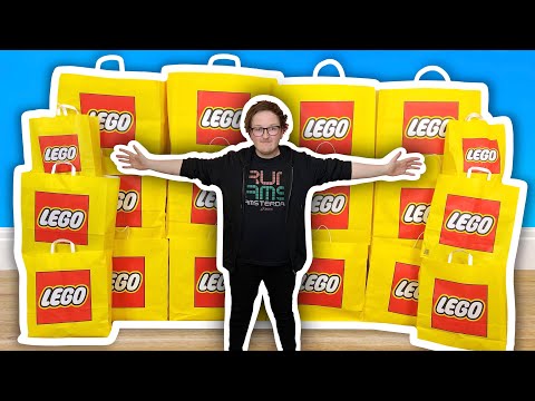 I Built 100 LEGO Sets!