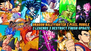 NEW UPDATE‼️ Z LEGENDS 3 | Dragon Ball Fighter Z Pixel Mobile Android 2025 | Epic Battle Animation🐲 screenshot 2