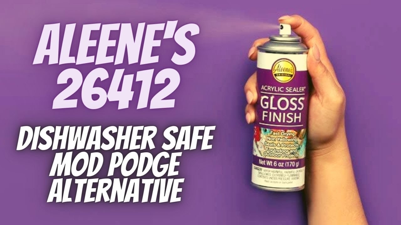 Aleene 26412 Best Dishwasher Safe Mod Podge Alternative in 2022 YouTube