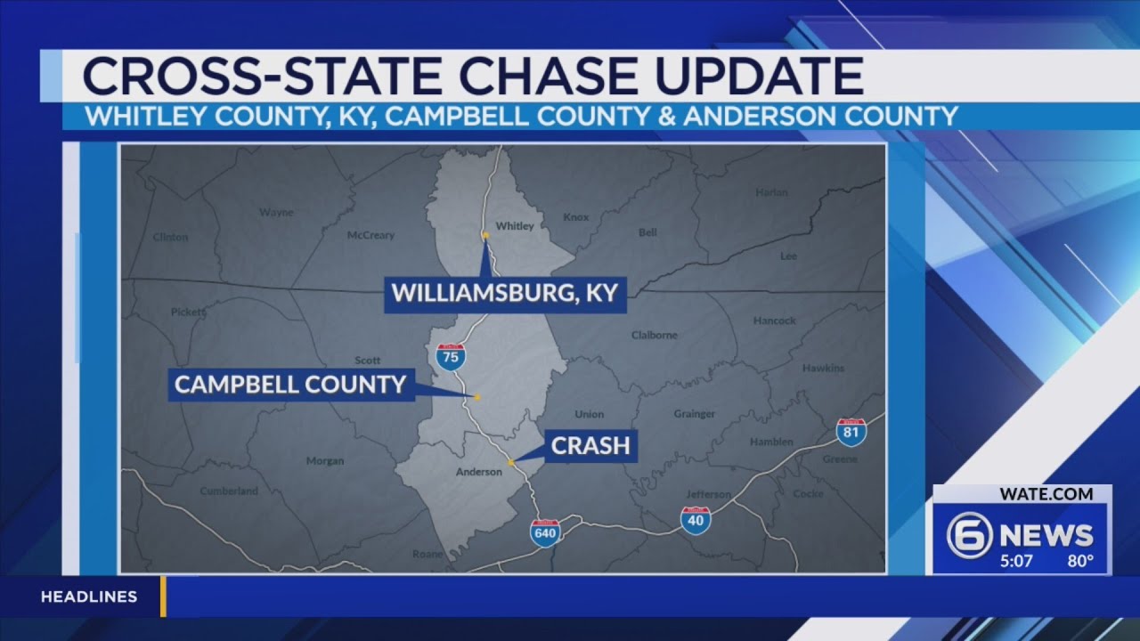 Motorcyclist charged after KY police chase ends in crash on I-75 - YouTube