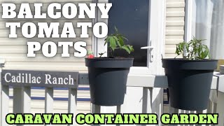 Balcony Tomato Pots Brilliant! Full Time Caravan Life by  Ivans Gardening Allotment UK  3,715 views 2 weeks ago 11 minutes, 22 seconds