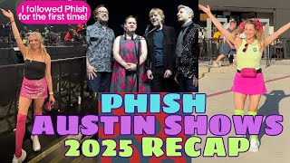 Phish Austin June 27 & 28 2025 Recap and set list review #phish #setlist #phishtour