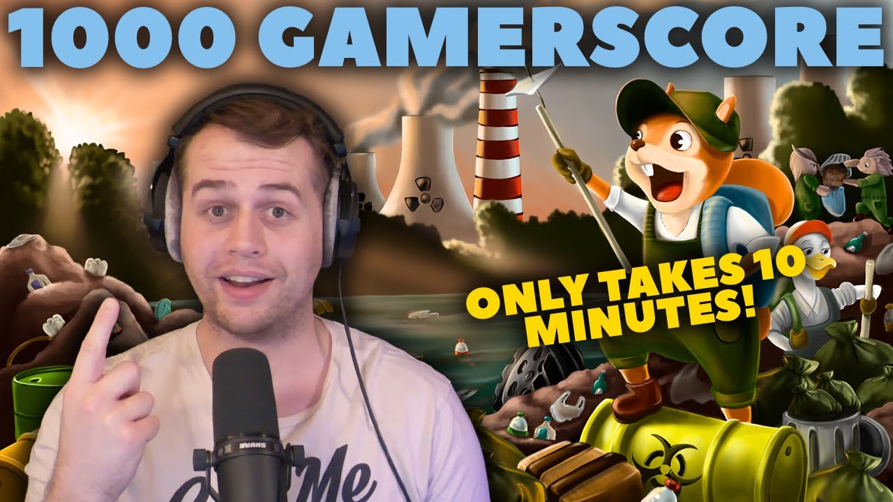 Trash is Fun Achievement Playthrough (1000 Gamerscore under 15 Minutes!)  | Xbox Series X