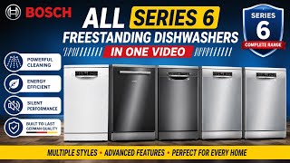 Bosch Dishwasher Complete Range in India 🇮🇳 | All Freestanding Models Detailed Review #dishwasher