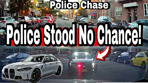 BMW M3 Makes New York Police Look Crazy In This Insane Police Chase! Can He Get Away?