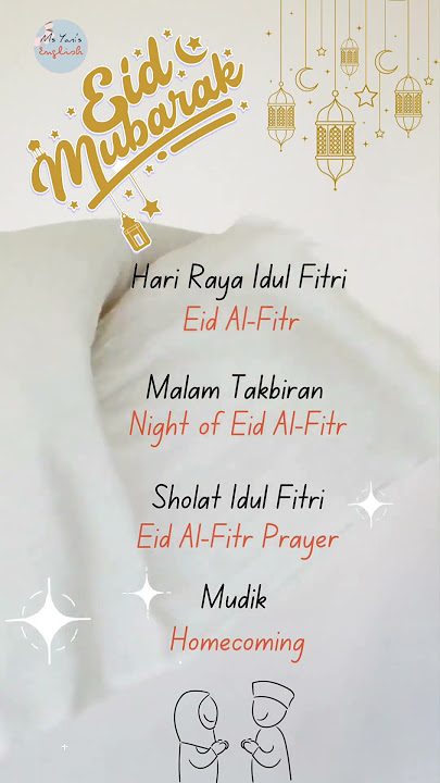 Istilah Hari Raya Idul Fitri Dalam Bahasa Inggris