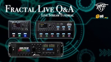 Free G66 Fractal Custom Preset - MF Double Verb - Fractal Live Q&A #3 - Create the best clean sound