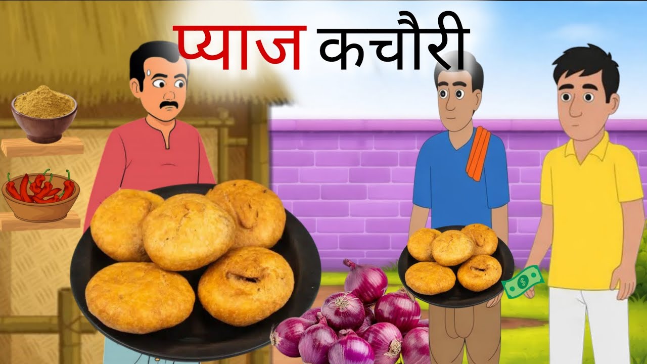 फेमस प्याज कचौरी | Famous pyaz kachori | Hindi kahani | Hindi moral stories |
