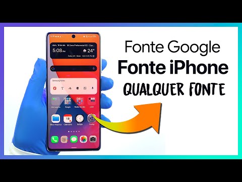 Vídeo: Como Instalar Fontes Em Um Smartphone