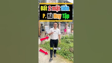 Lô góc 2 mặt tiền, trung tâm phường Hà Huy Tập. #batdongsan #BatDongSanNgheAn #tranquyenlinh