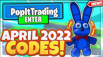 (APRIL 2022) ALL *NEW* SECRET OP CODES In Roblox Pop It Trading!