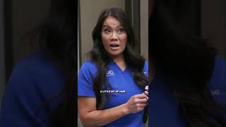 Comedian Steph Tolevs Head BUMP | Dr. Pimple Popper: Breaking Out | Lifetime | #shorts