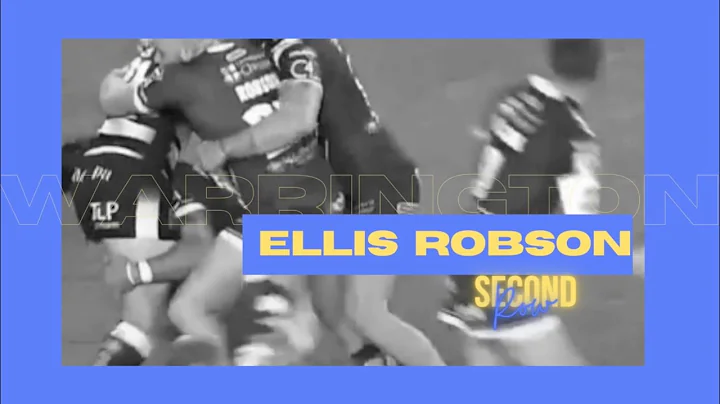 Ellis  Robson Warrington Wolves Rugby League Highl...