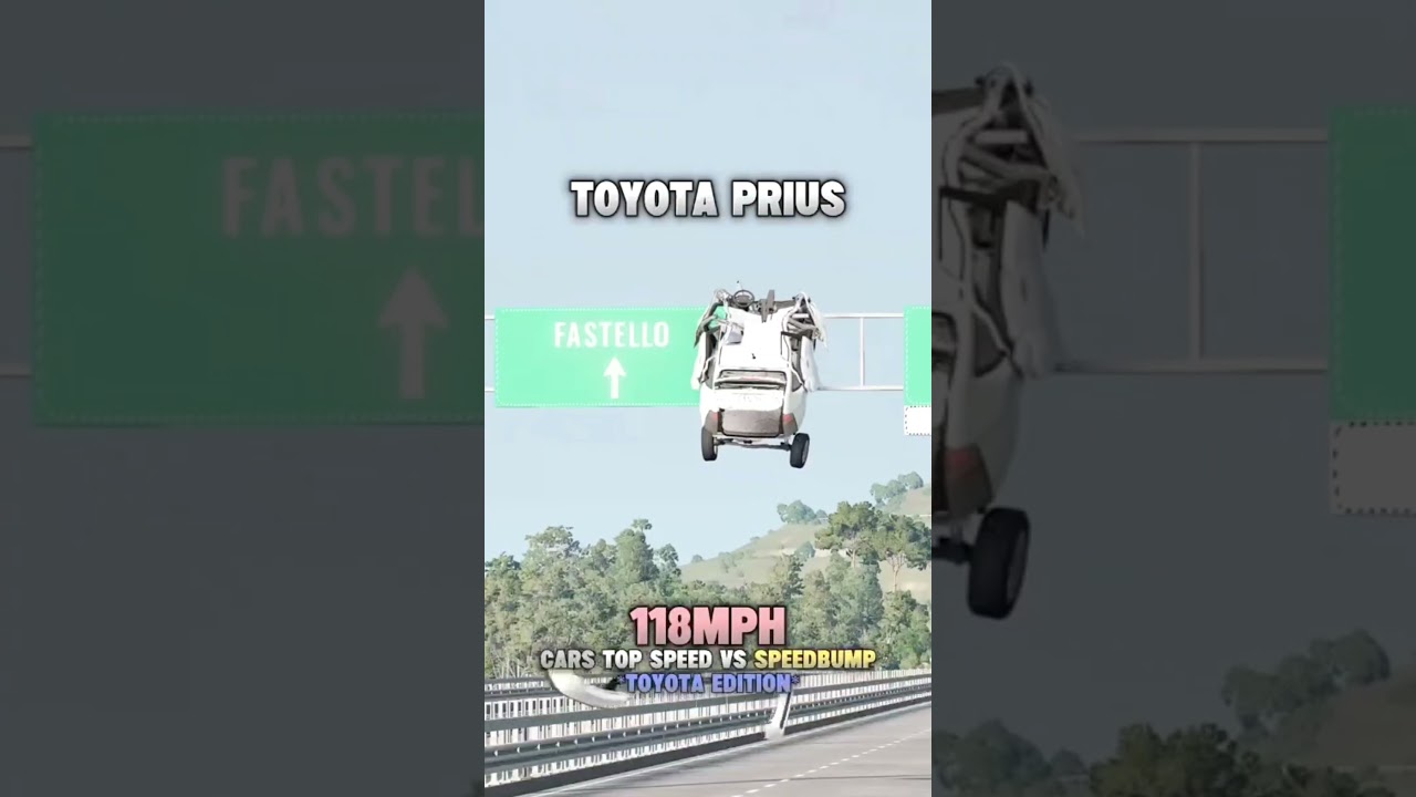 Toyota Showdown: Bump Test Madness! 🚗💥 | Car Crash Junction Part-2