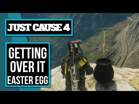 Just Cause 4 | Getting Over It Easter Egg (Minigame)